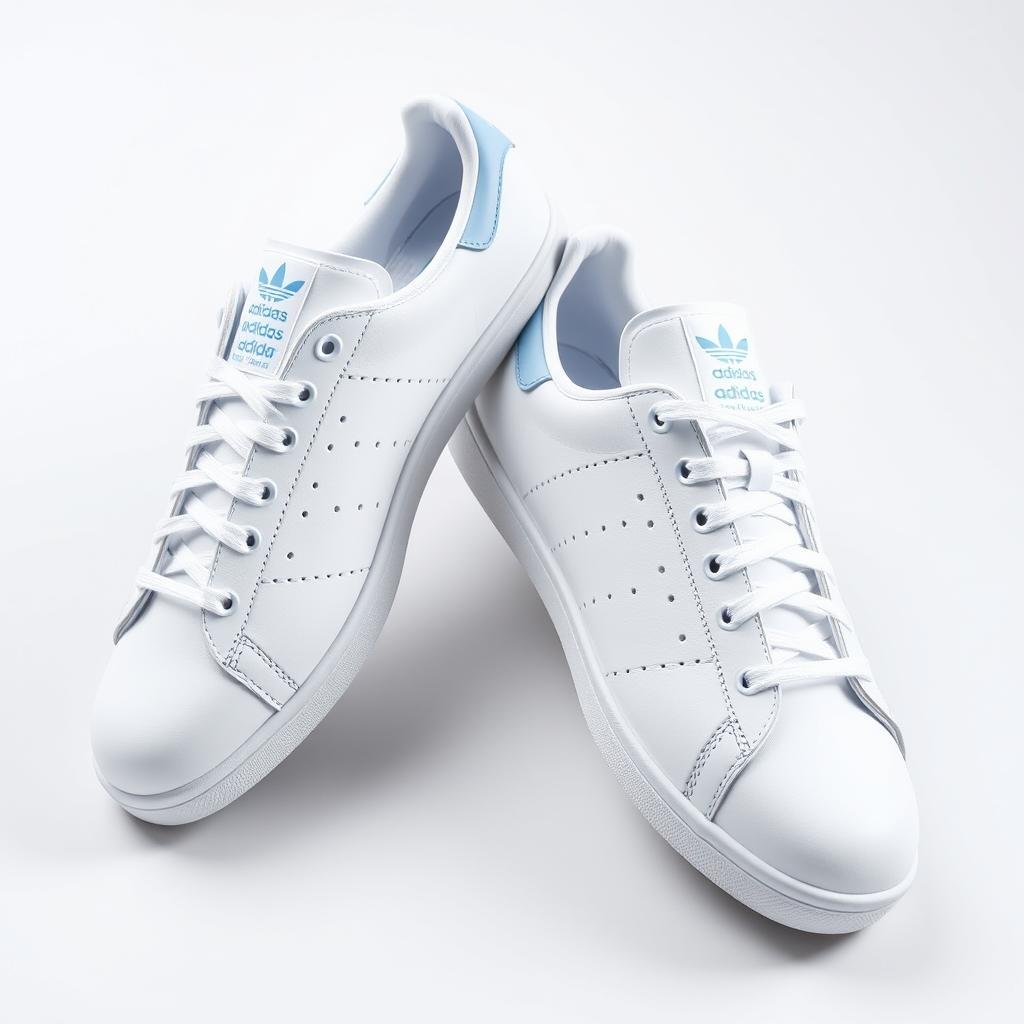 Adidas white tennis shoes including Stan Smith and Samba models