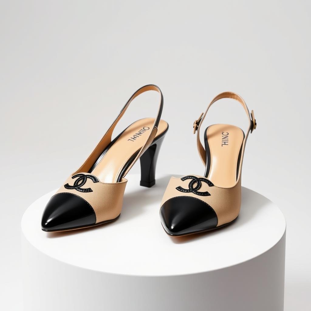 Chanel Two-Tone Slingbacks - an enduring investment piece