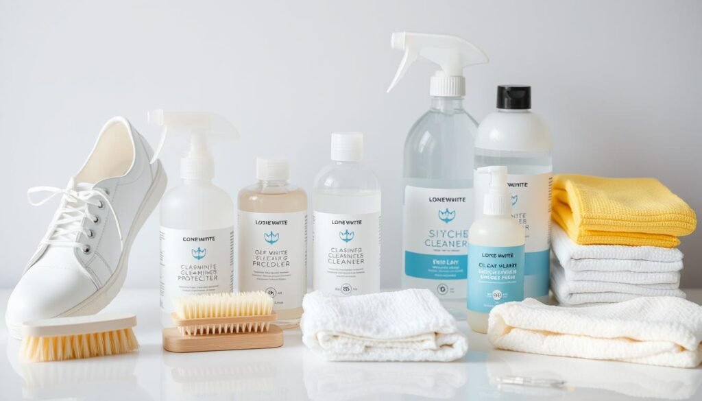 Cleaning and maintenance supplies for off white shoes