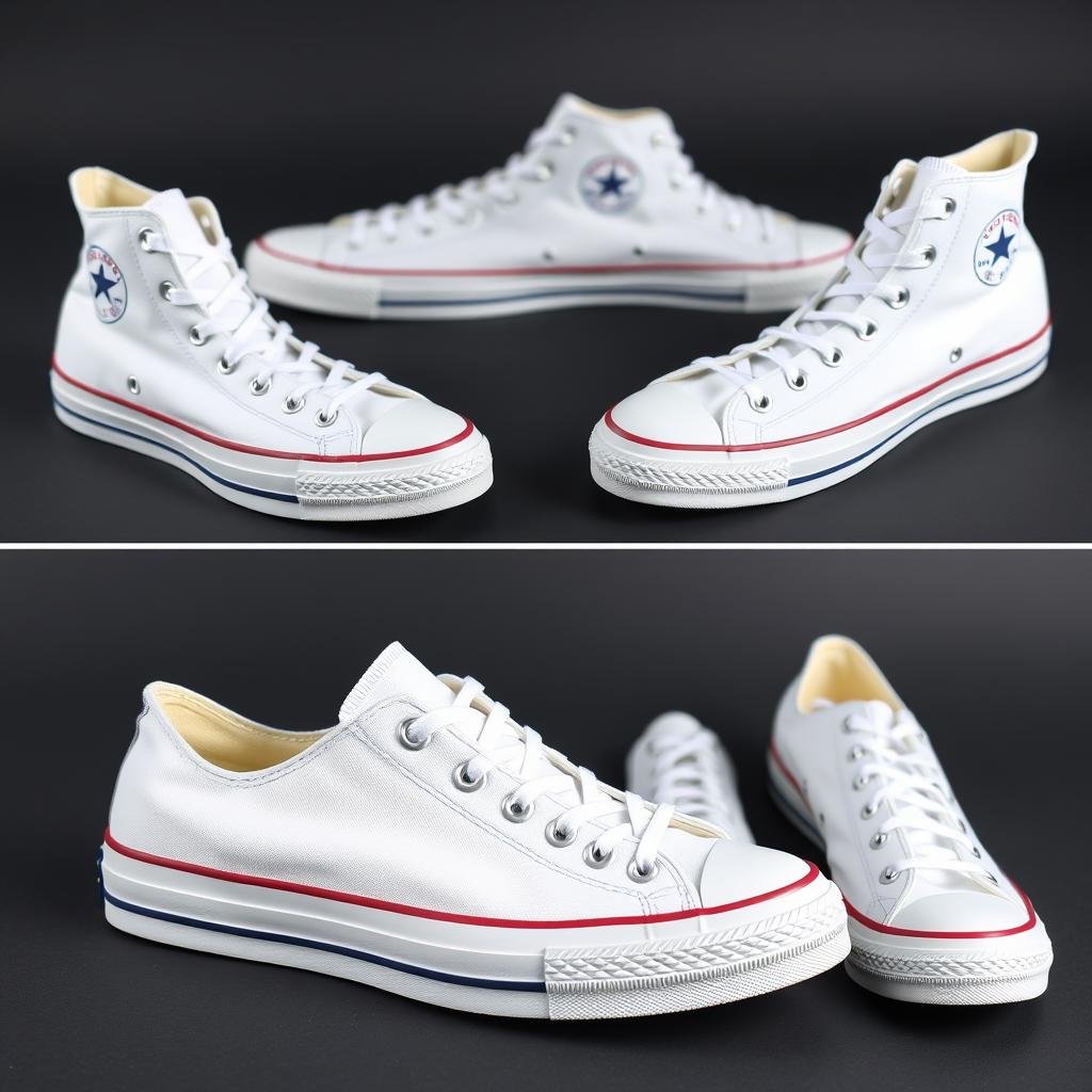 Converse white tennis shoes including Chuck Taylor All Star models