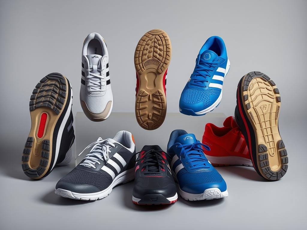 Field event track shoes for jumping and throwing events