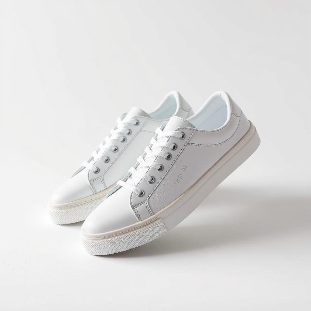 Maison Mihara Yasuhiro Keith Leather Low-Top sneakers in white
