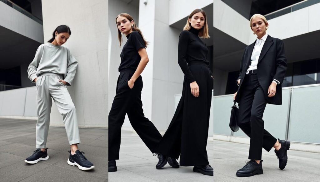 Modern outfit ideas featuring Balenciaga Speed Trainers for different occasions