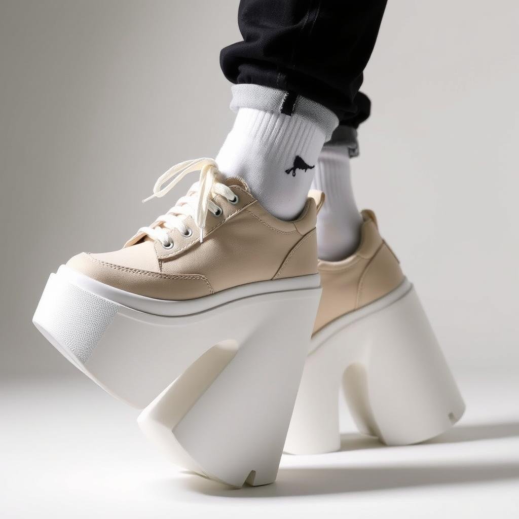 Platform sneakers for elevated shoes inspo