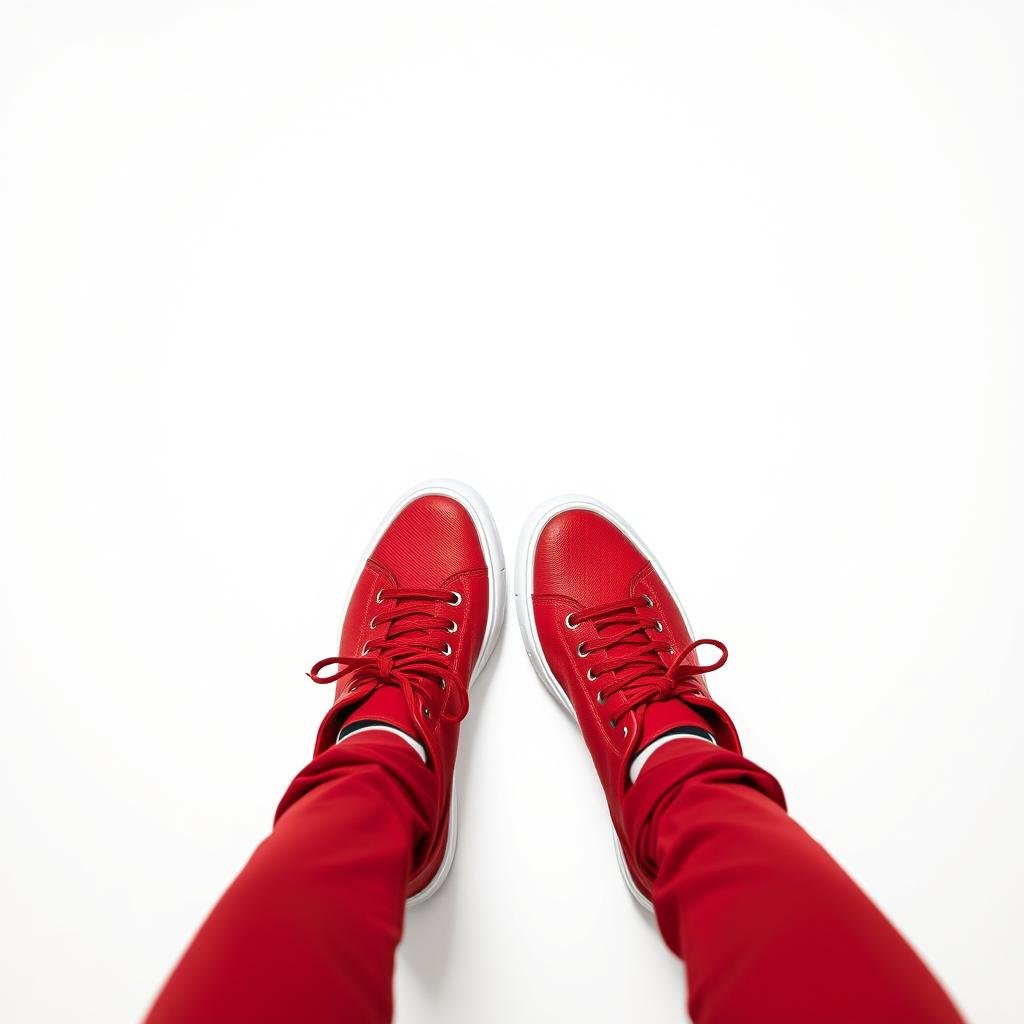 Red sneakers for women