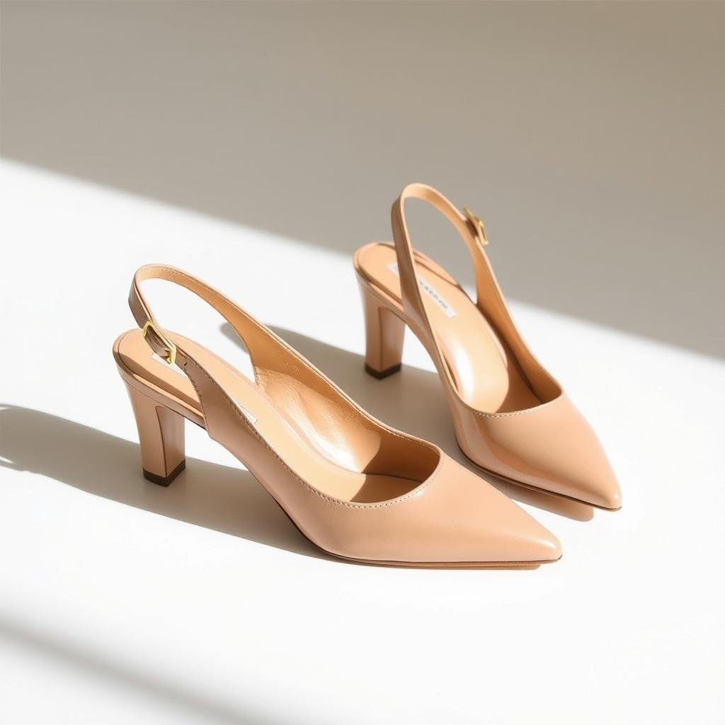 Slingback heels for elegant work shoes inspo