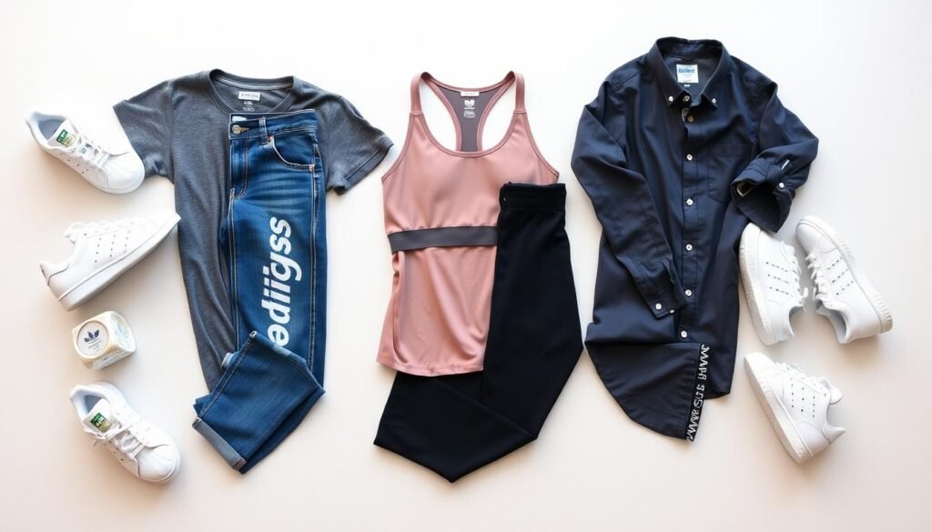 Styling outfit ideas with white Adidas shoes for different occasions including casual, athletic, and semi-formal looks with white adidas shoes