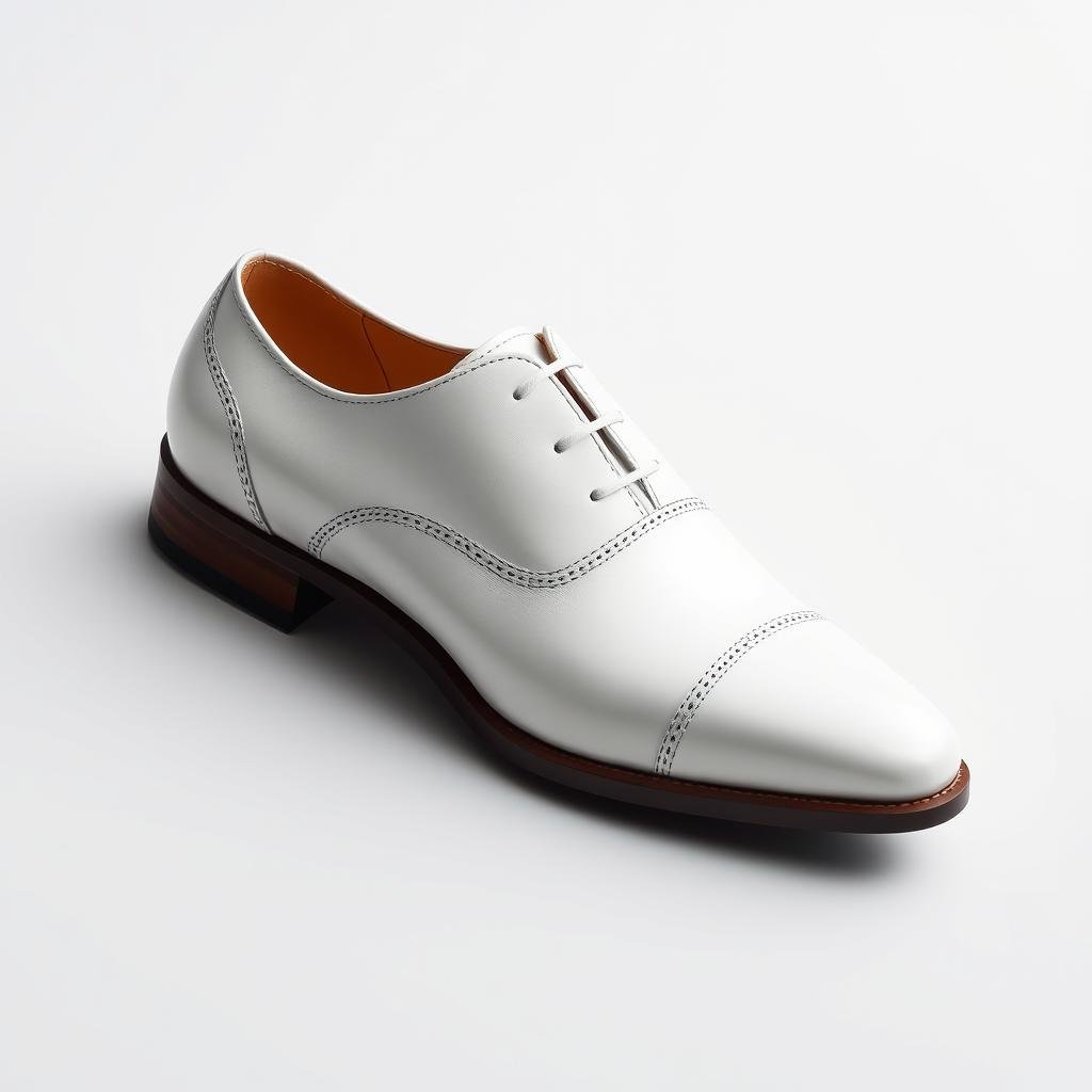 White dress shoes for men