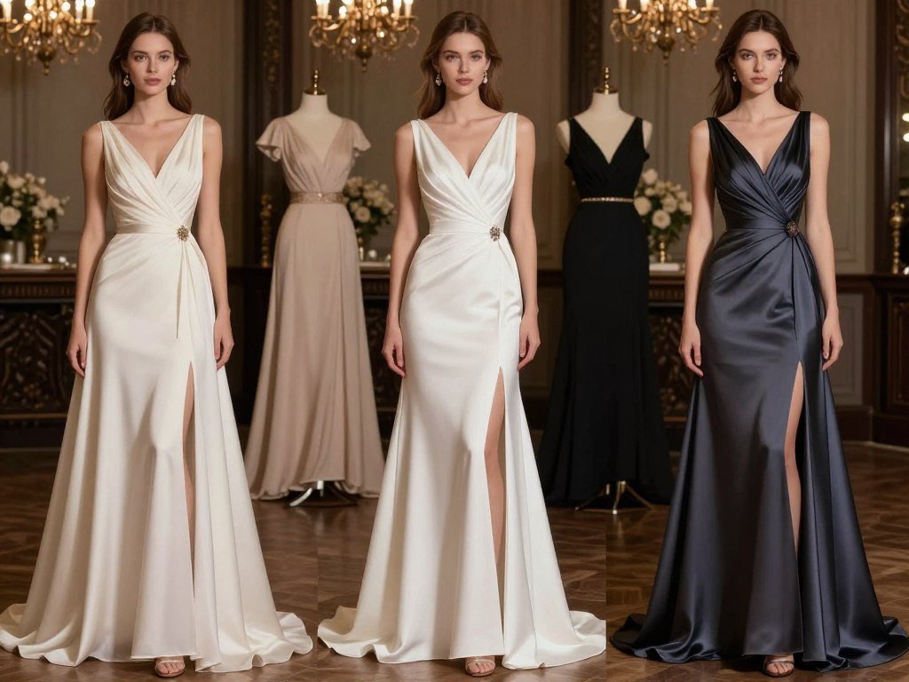 Ballroom wedding guest dress options