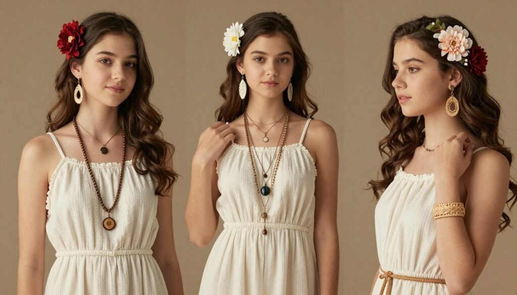 Bohemian accessories for high school graduation dresses