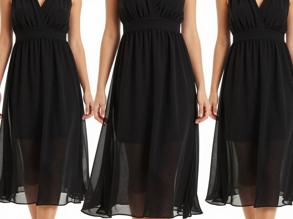 Breathable black wedding guest outfit suitable for summer celebrations