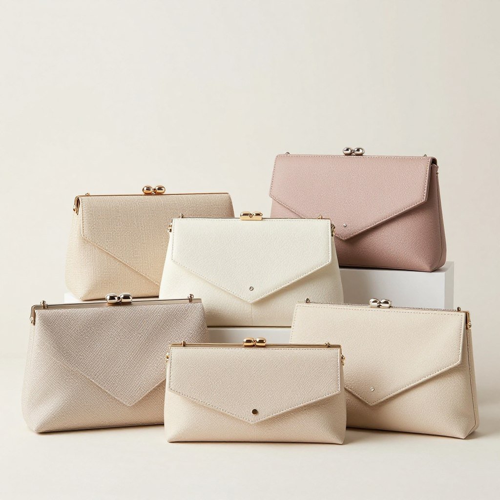 Clutch bags and small purses for garden wedding guests