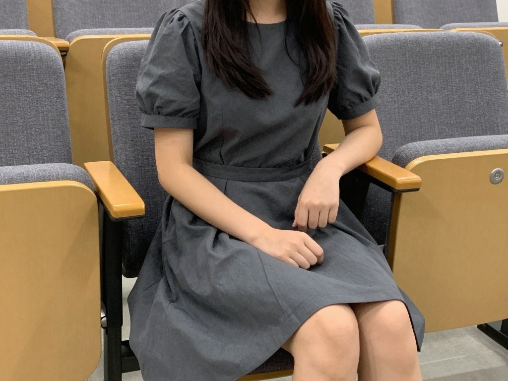 Comfortable yet stylish graduation dress