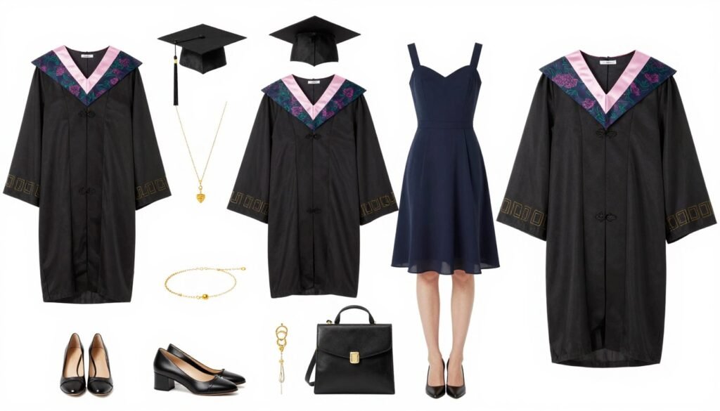Complete accessory guide for high school graduation dresses