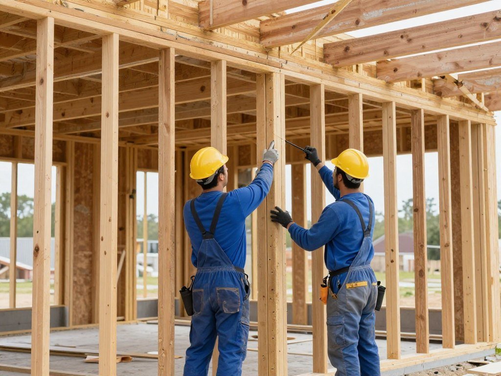 Construction error being fixed, showing the importance of avoiding mistakes