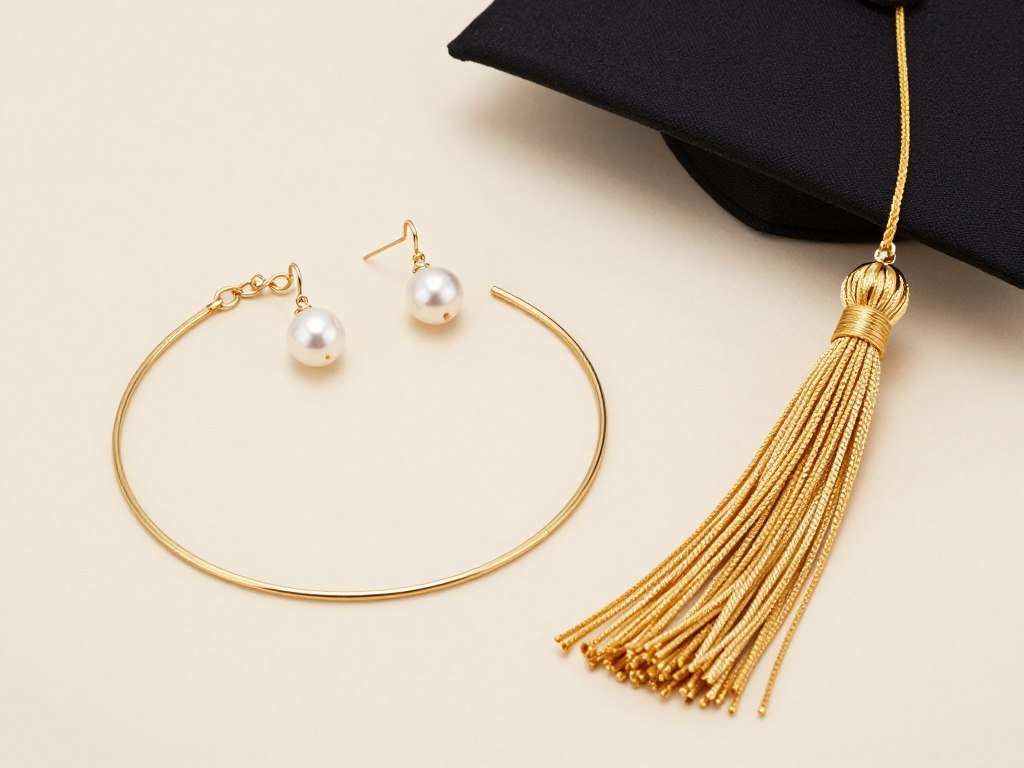 Delicate graduation jewelry and accessories