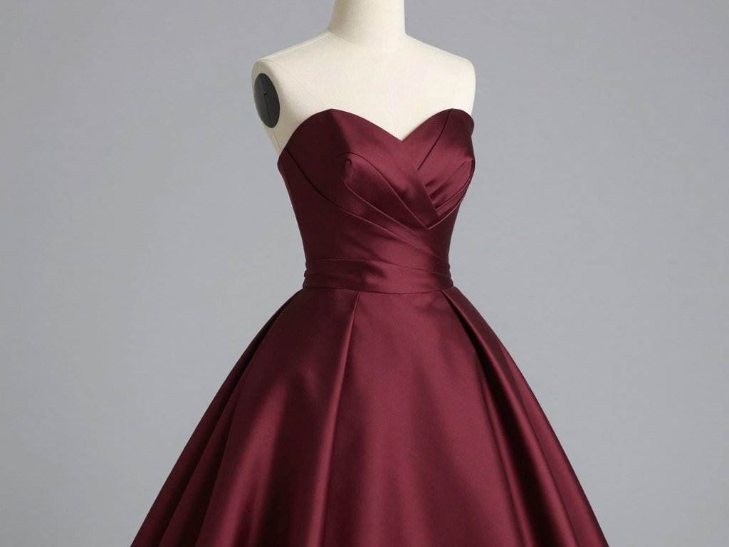 Empire waist graduation dress