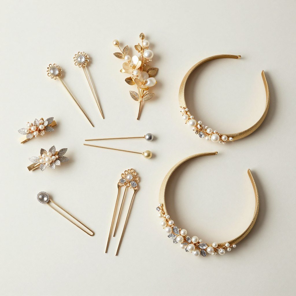 Hair accessories suitable for garden wedding guests