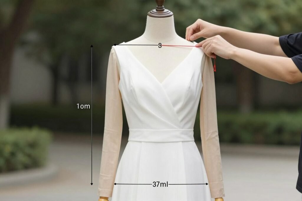 Measuring and fitting tips for high school graduation dresses