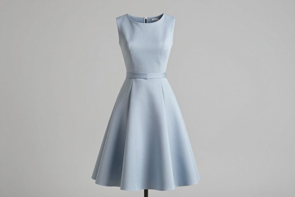 Mid-priced graduation dress with quality details