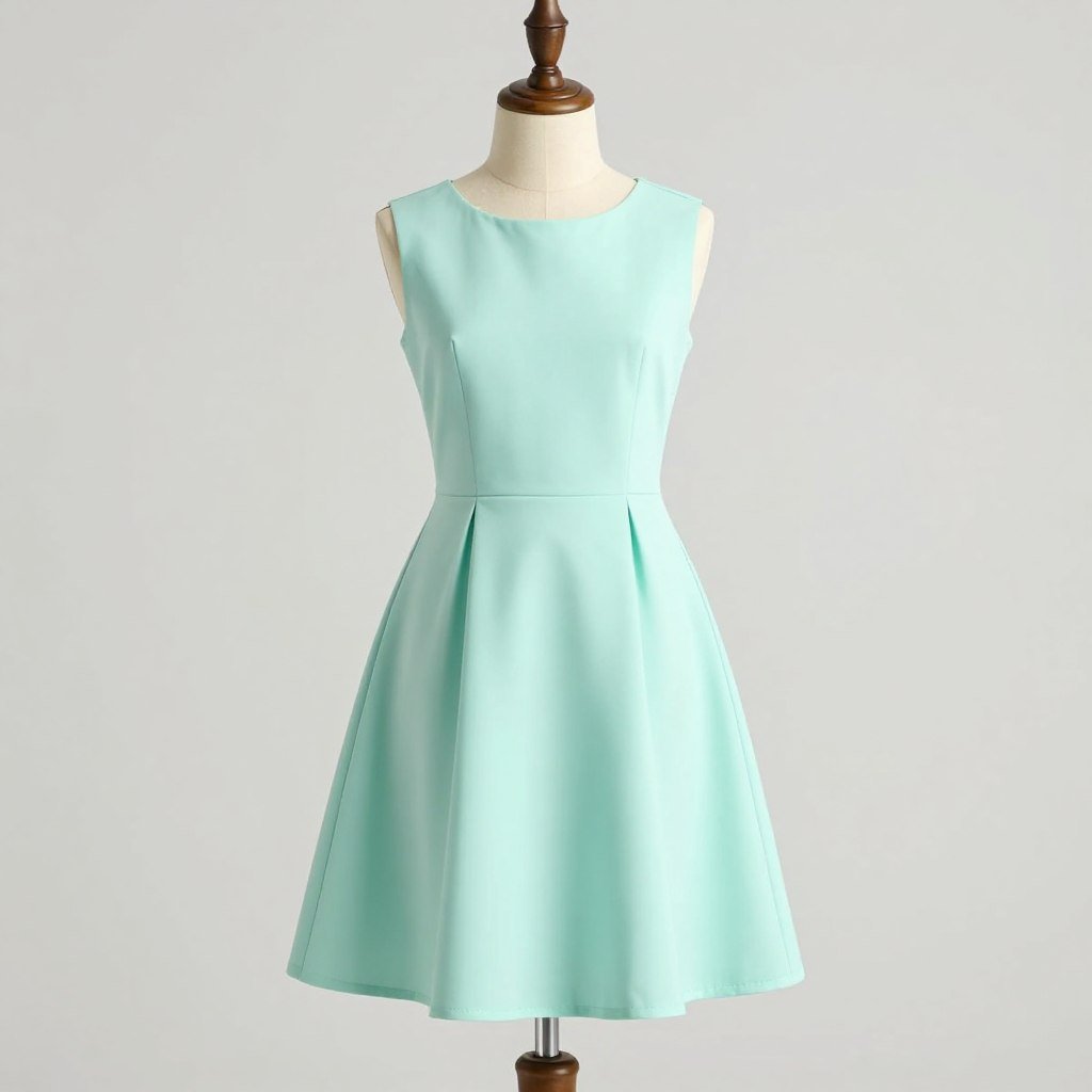Mint green 8th grade graduation dress