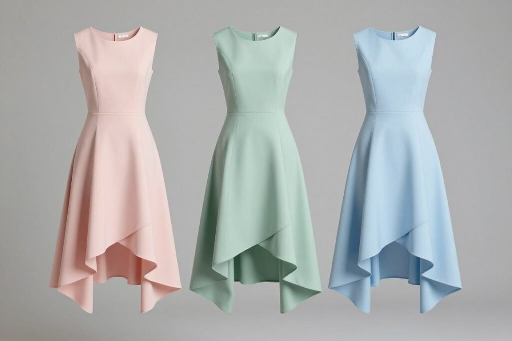 Modern silhouettes for high school graduation dresses
