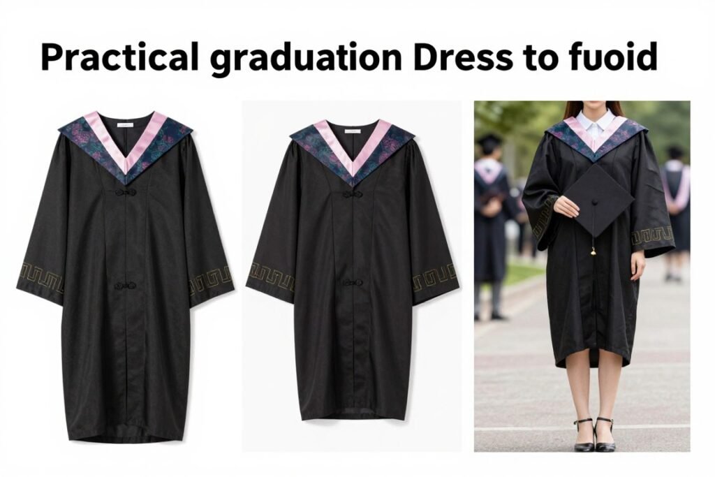 Practical graduation dress issues to avoid