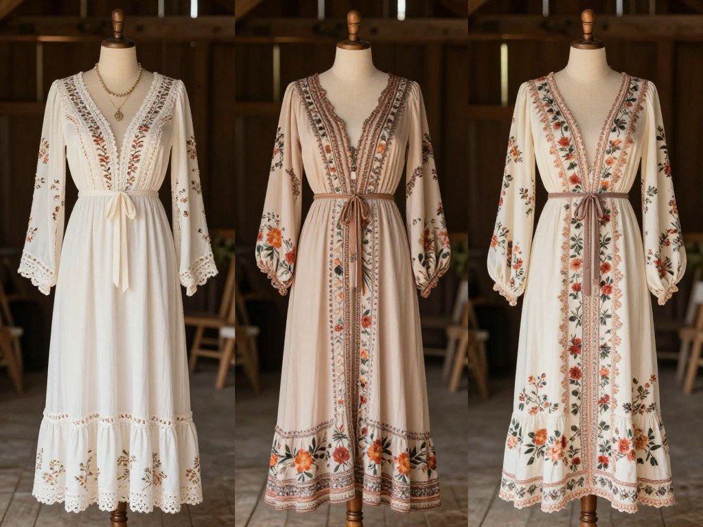 Rustic wedding guest dress options