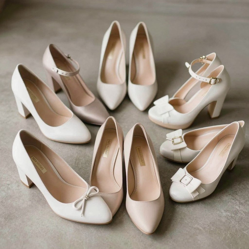 Selection of appropriate footwear for spring wedding guests Selection of appropriate footwear for spring wedding guests