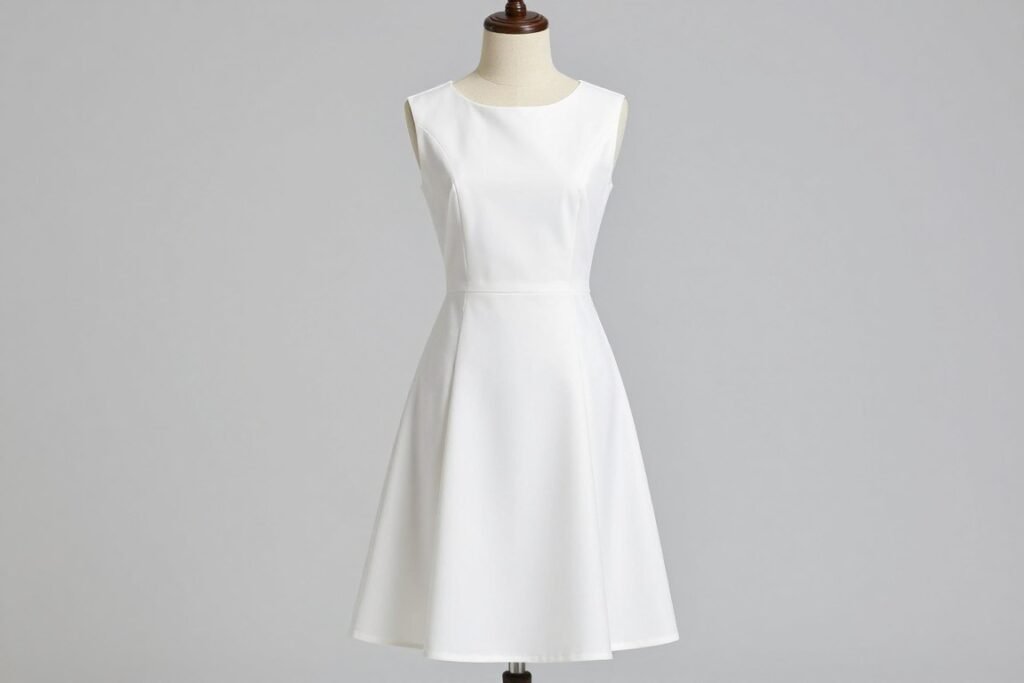 Simple minimalist 8th grade graduation dress