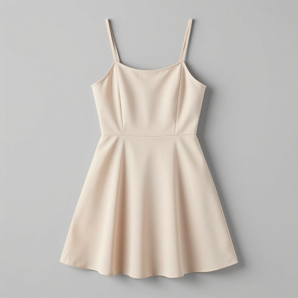 Simple sundress style short summer dress