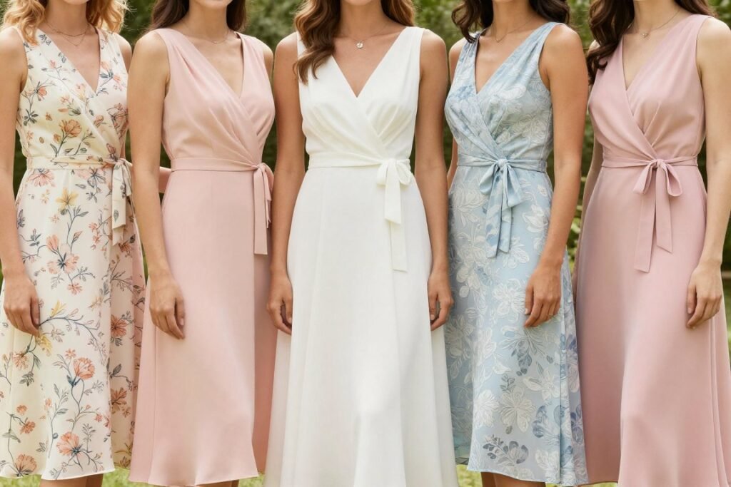 Spring wedding guest dress options