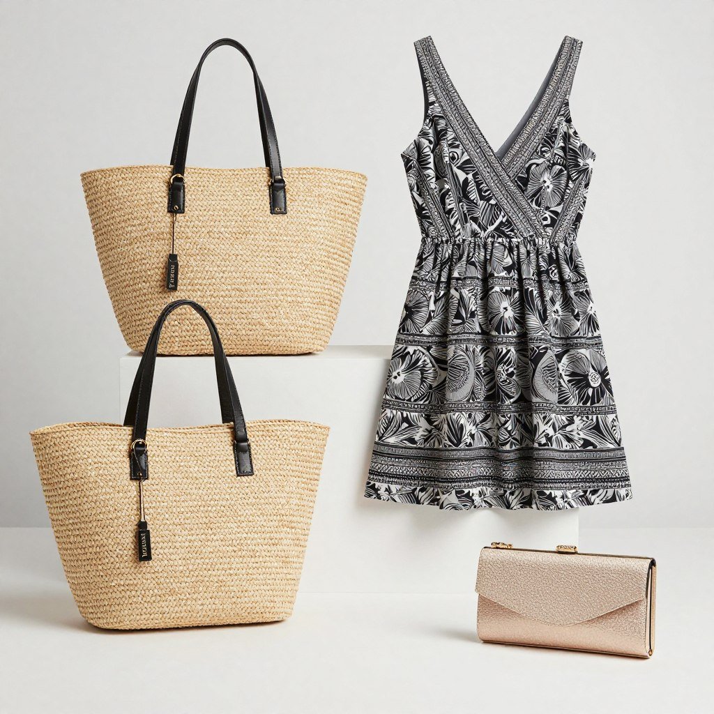 Summer bags to complement short summer dresses
