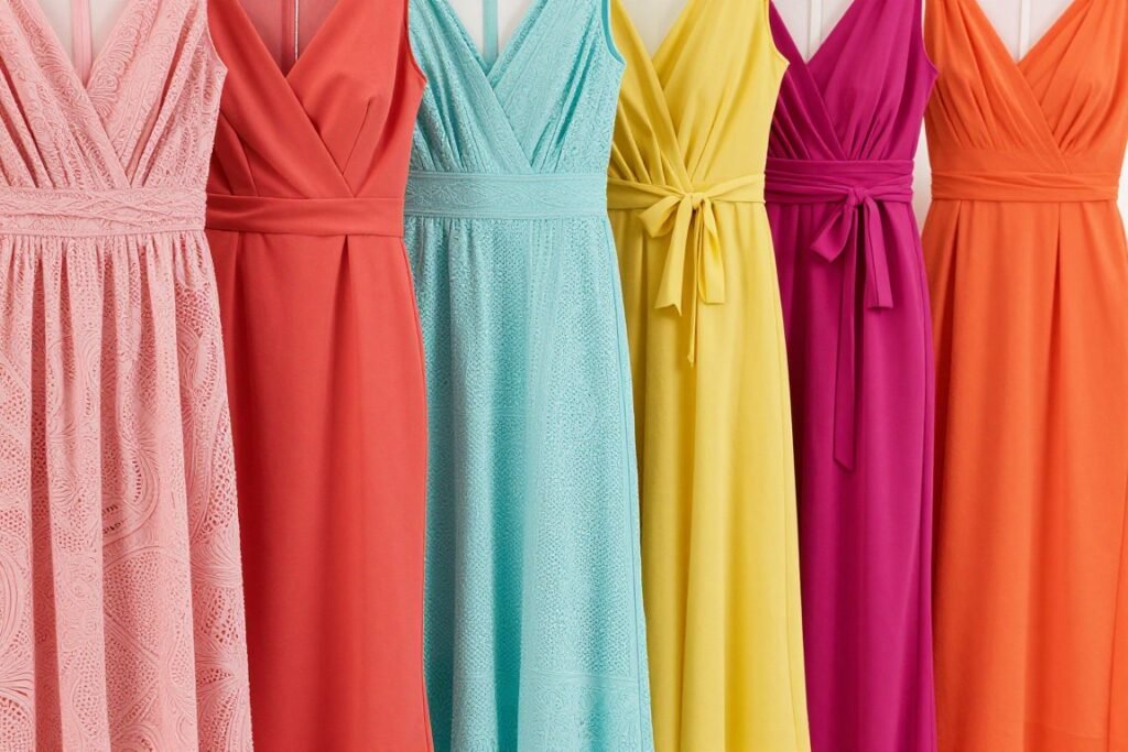 Summer wedding guest dress options