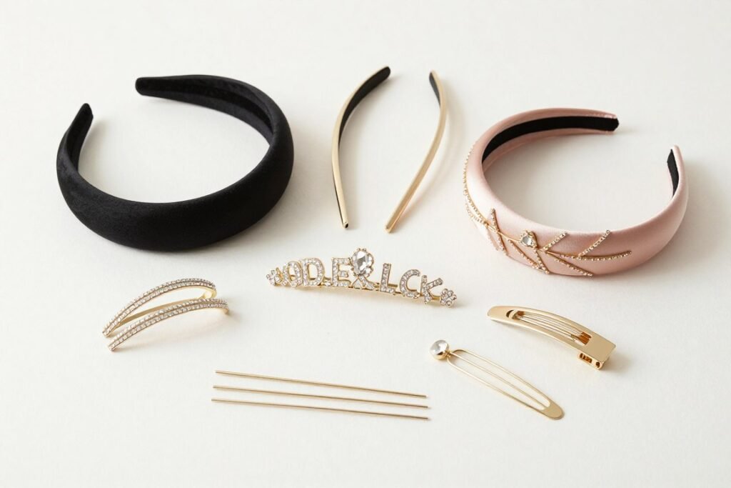 Wedding guest hair accessory options