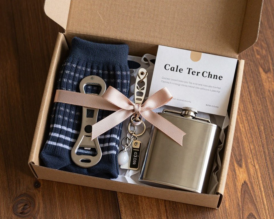 Affordable groomsmen gift box under fifty dollars