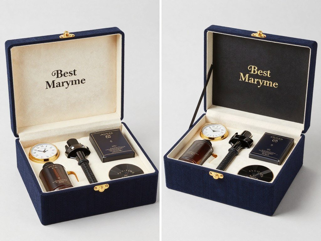 Best man proposal box with elevated customization compared to groomsmen boxes