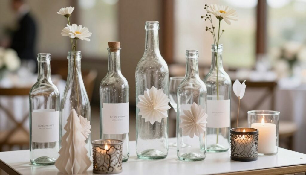 Budget-friendly wedding decorations including repurposed items Budget-friendly wedding decorations including repurposed items