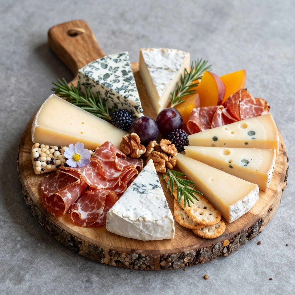 Charcuterie board with western styling