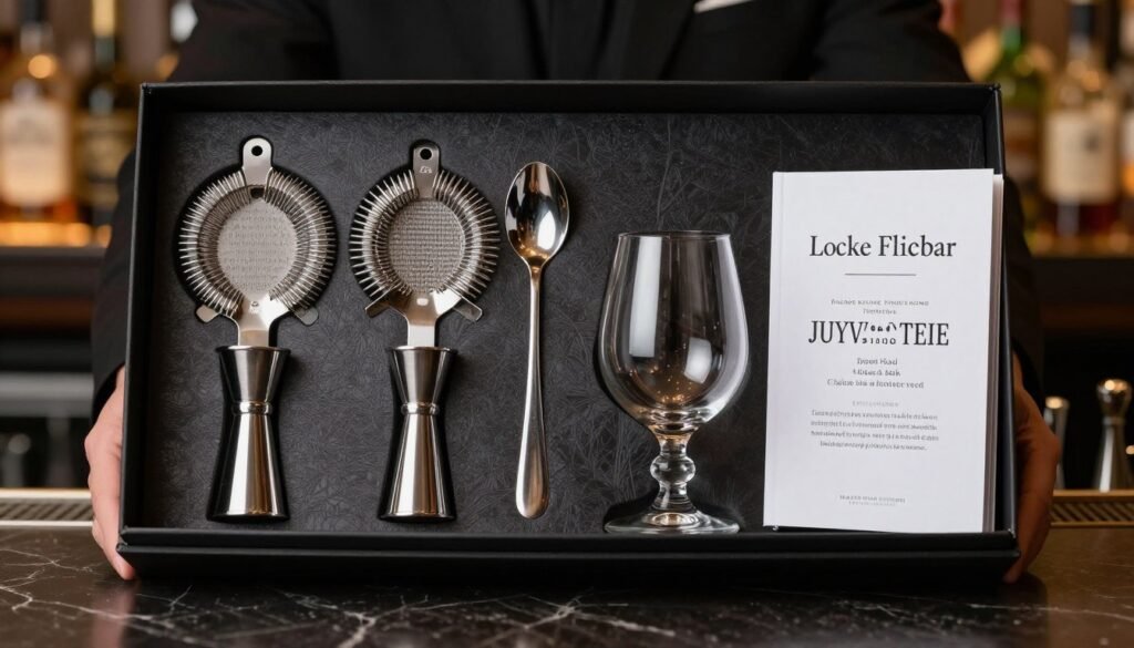 Complete bar set groomsmen gift box Complete bar set groomsmen gift box