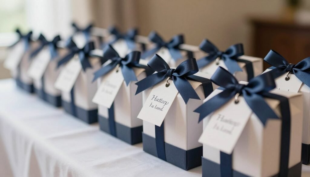 Completed groomsmen gift boxes ready for delivery Completed groomsmen gift boxes ready for delivery