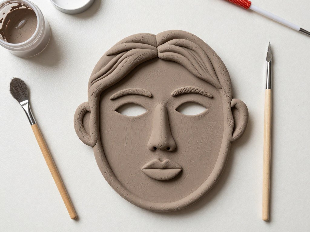 DIY face planter project in progress showing materials and tools DIY face planter project in progress showing materials and tools