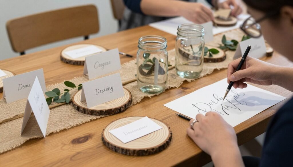 DIY rustic wedding décor projects and supplies