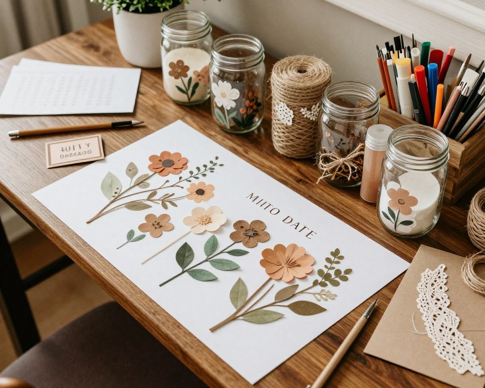 DIY wedding projects handmade decorations affordable ideas