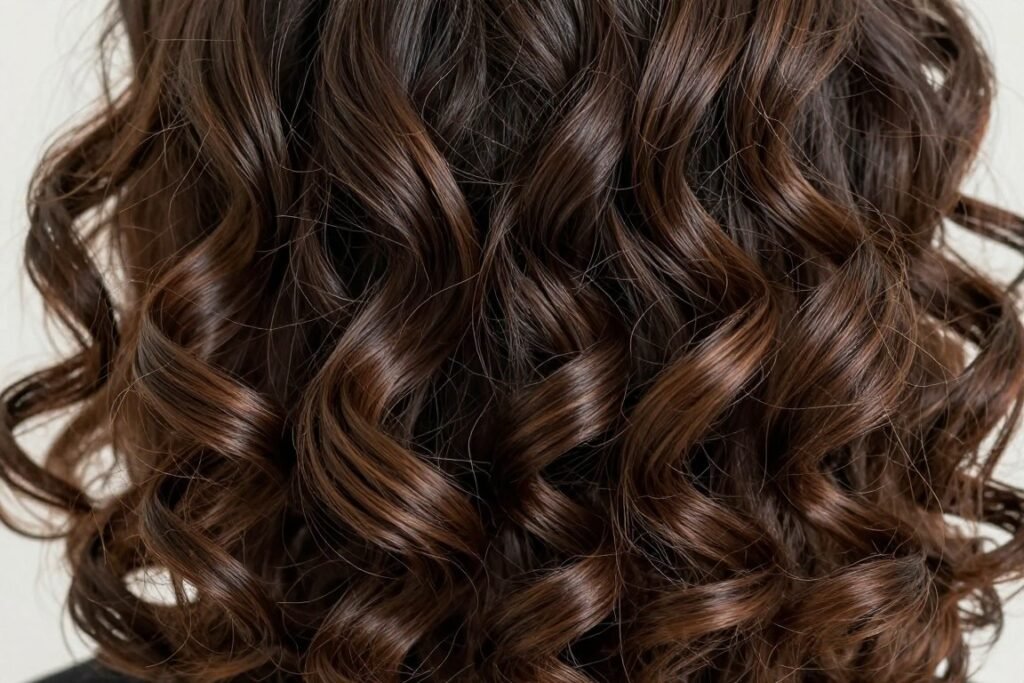 Defined natural curls birthday hairstyle