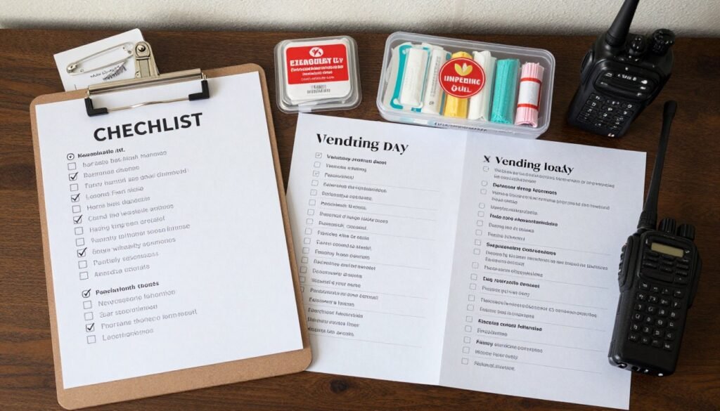 Final wedding day preparation checklist