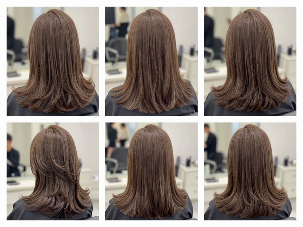 Fresh hair color and cut styled for wedding Fresh hair color and cut styled for wedding