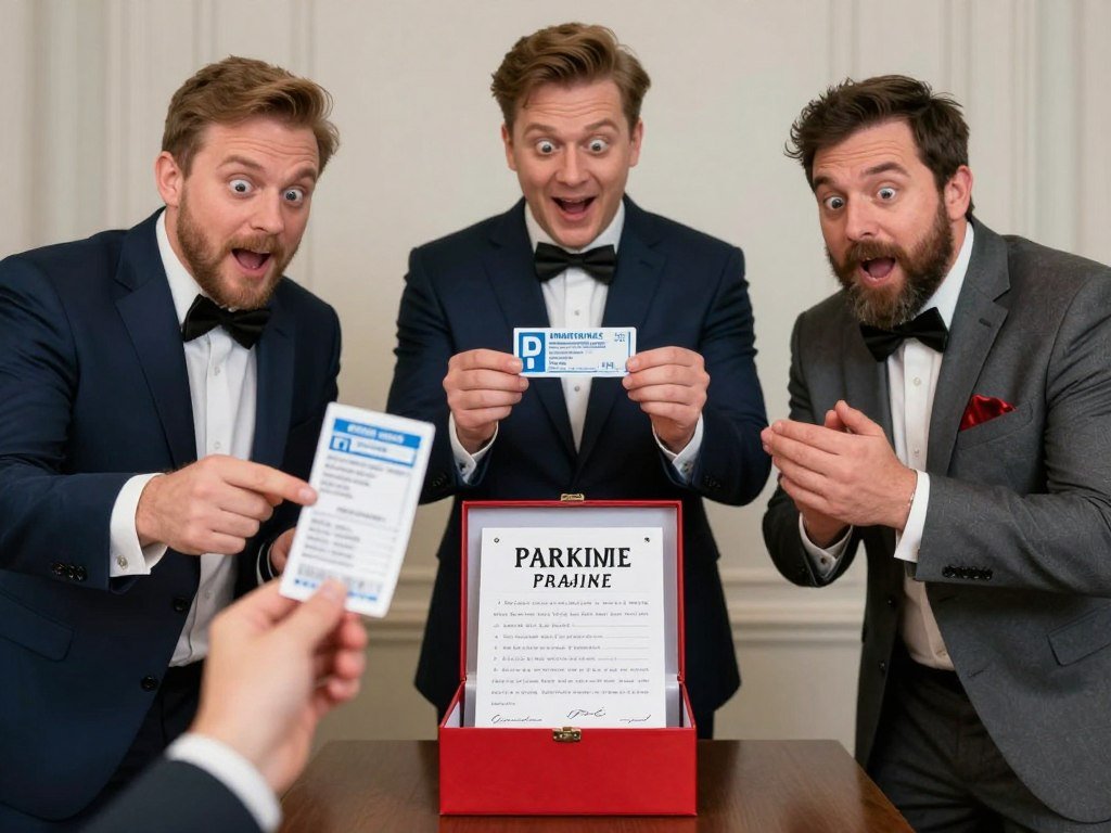Funny groomsmen proposal with humorous approach