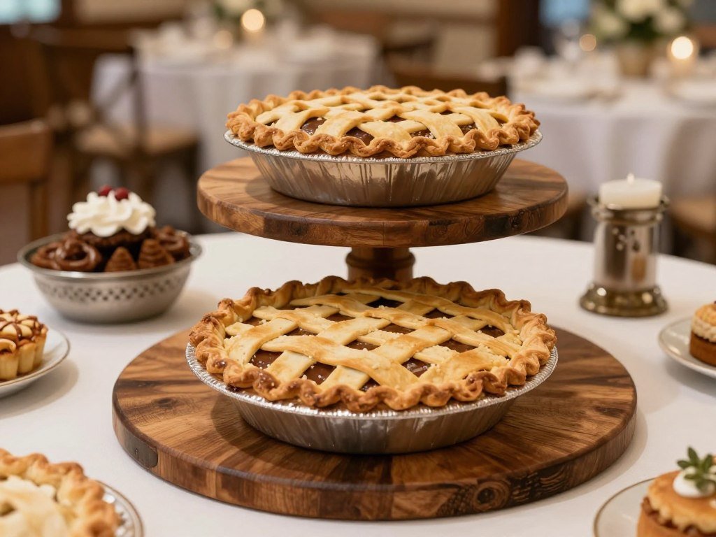 Grooms pie alternative dessert display