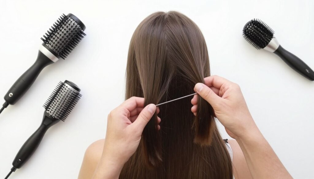 Hair styling process and techniques